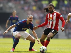 Gol Ibra Bawa MU Sementara Ungguli Sunderland 1-0