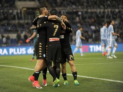 Napoli Bungkam Lazio 3-0 di Olimpico