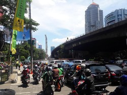 Ini Penyebab Kemacetan Imbas Proyek Flyover Pancoran