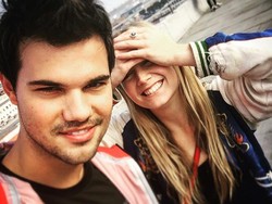 Taylor Lautner dan Putri Carrie Fisher Kepergok Ciuman Saat Liburan