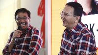 Ahok-Djarot Semringah Banget di Blak-blakan detikcom