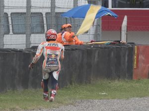 Terjatuh dan Gagal Finis, Marquez: Itu Murni Salah Saya Terjatuh dan Gagal Finis, Marquez: Itu Murni Salah Saya
