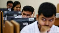 Siswa SMA Negeri 14 Jakarta Ikuti UNBK