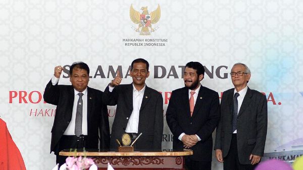 Saldi Isra Jadi Hakim Konstitusi