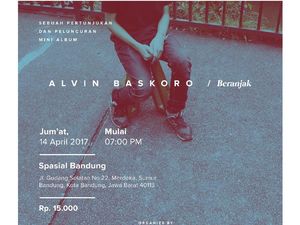 Alvin Baskoro Gelar Pertunjukan untuk Rilis Beranjak