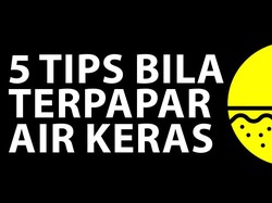 Infografis Cara Menghadapi Paparan Air Keras