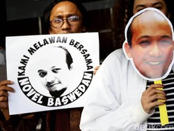 Penyiram Air Keras ke Novel Sempat Menoleh ke Belakang Saat Kabur