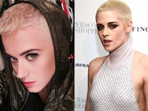 Katy Perry dan Kristen Stewart Kini Berambut Pendek, Keren Mana?