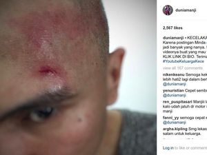 Tidak Turuti Istri, Anji Jatuh Dari Motor Tidak Turuti Istri, Anji Jatuh Dari Motor