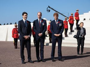 Foto: Trio Seksi Pangeran William, Pangeran Harry & Justin Trudeau