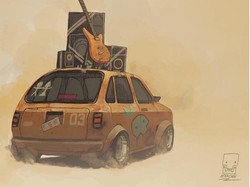 After Gani, Ilustrator Ngehits Childhood Melancholia