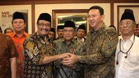 Ahok-Djarot Silaturahmi ke PBNU