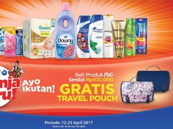 Beli Produk P&G, Gratis Travel Pouch Transmart Carrefour