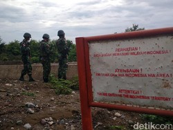 Derap Tentara di Motaain, Tapal Batas RI-Timor Leste