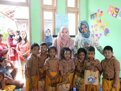 Antusiasnya Anak-anak PAUD Tunas Melati Saat Dengarkan Dongeng