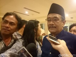 Tiba di Arena Debat, Djarot: Mohon Doa Restunya