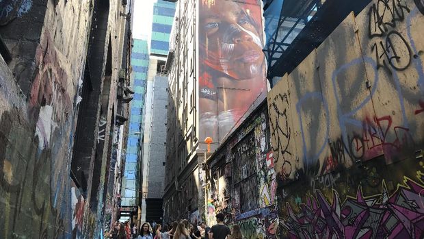 Lokasinya di Melbourne CBD (istimewa/Kautsar Rayzaman Wiharto)