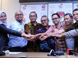 Prit!!!! Minus Raka, Seluruh Komisioner KPU Kena 2 Kartu Kuning