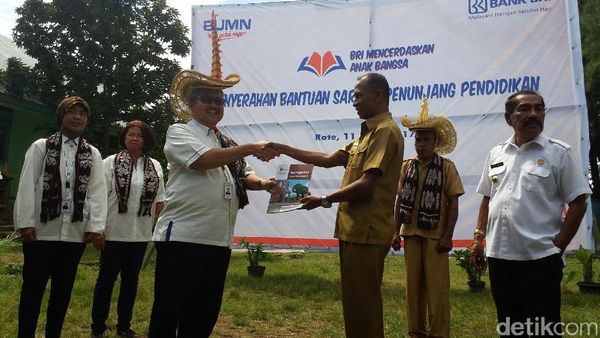 Komitmen BRI Bantu Pendidikan di Tapal Batas Indonesia
