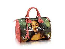 Louis Vuitton Gandeng Seniman Rilis Tas Gambar Mona Lisa