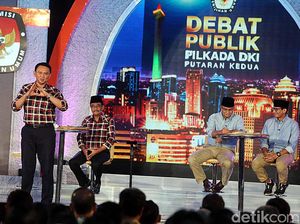 Anies Tanya soal Bangun Persatuan, Ahok: Jadi Pemimpin Harus Adil