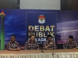 Djarot Lega Setelah Selesai Debat Final Pilgub DKI