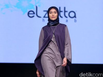 Foto: Fashion Show Elzatta Hijab di Muslim Fashion Festival 2017