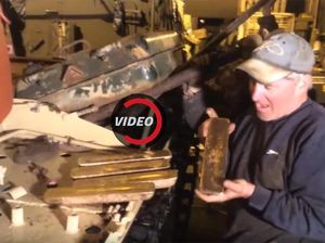 Mekanik Inggris Temukan 5 Batang Emas di Tank Bekas Tentara Irak