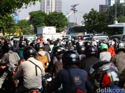 Kemacetan Parah di Pancoran yang Bikin Jokowi Angkat Bicara