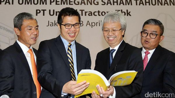 United Tractors Bagikan Dividen Rp 2T