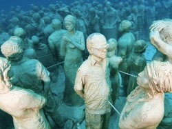 Ayo Menyelam ke Museum Bawah Laut di Meksiko dan Spanyol