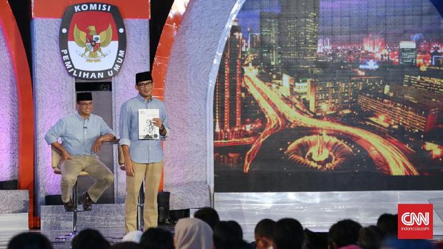 Sandiaga Ingin Format Debat Kandidat Pilpres Lebih Sejuk