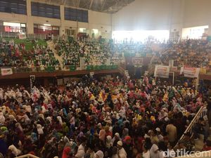 Djarot Hadiri Peringatan Isra Miraj Parpol Pendukungnya