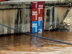 Pintu Air Pasar Ikan Jakut Siaga 2 Pagi Ini
