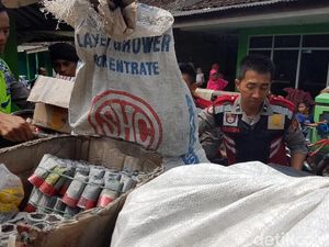 Pasca Ledakan, Polisi Amankan Ribuan Butir Petasan