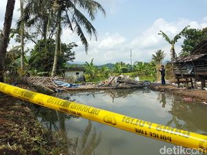 Pabrik Petasan di Sukabumi Meledak, Kaca Jendela Rumah Warga Pecah