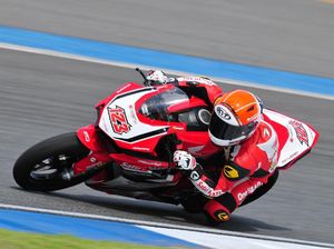 Menang Lagi, Rheza Danica Kibarkan Merah Putih di Suzuka