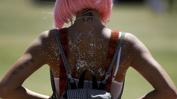 Coachella juga menjadi ajang pamer fesyen.