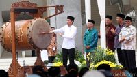 Jokowi Resmikan Masjid Raya KH Hasyim Asyari