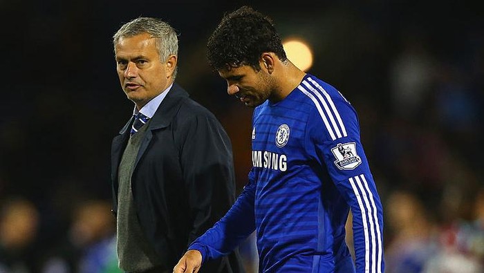 Sebelum Chelsea Dijamu MU, Diego Costa Sanjung Mourinho