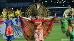 Tarian Tradisional Buka Liga 1 di Stadion GBLA
