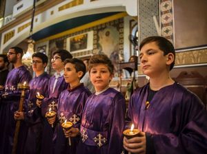 Umat Koptik Mesir Rayakan Paskah dengan Sederhana dan Khidmat