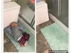 Kisah Sedih di Balik Foto Viral Anak dengan Kanker Tidur di Lantai