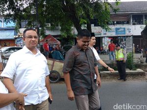 Hari Terakhir Kampanye, Anies Hadiri Tablig Akbar di Pondok Bambu