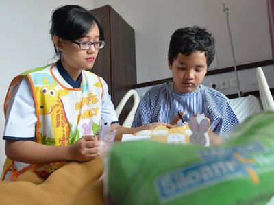 Pasien Rayakan Paskah di Rumah Sakit