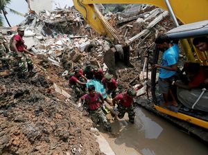 Longsor di Tempat Pembuangan Sampah Sri Lanka, 19 Orang Tewas
