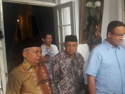 Masa Tenang Pilgub DKI, Anies Temui Tokoh MUI