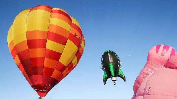 Kemeriahan Festival Balon Raksasa di Selandia Baru