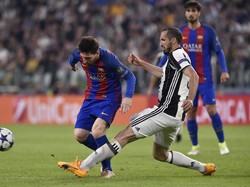 Chiellini: Bodoh Kalau Juventus Tampil Bertahan di Camp Nou