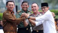 Ahok dan Sandiaga Deklarasi Damai Pilgub DKI